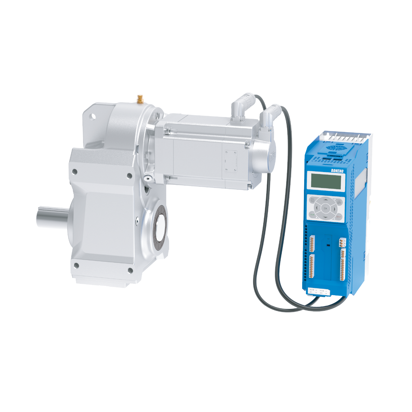 F-MX Parallel-axis Helical Servo Gearmotor &AX Servo Drives