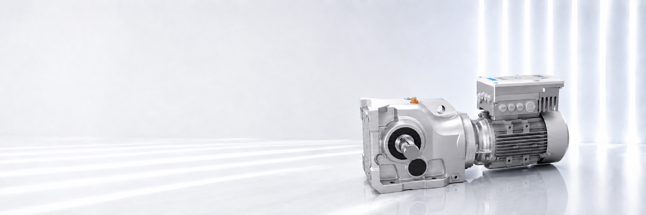 K Helical-bevel Gearmotor Variable Frequency Drive All-in-one