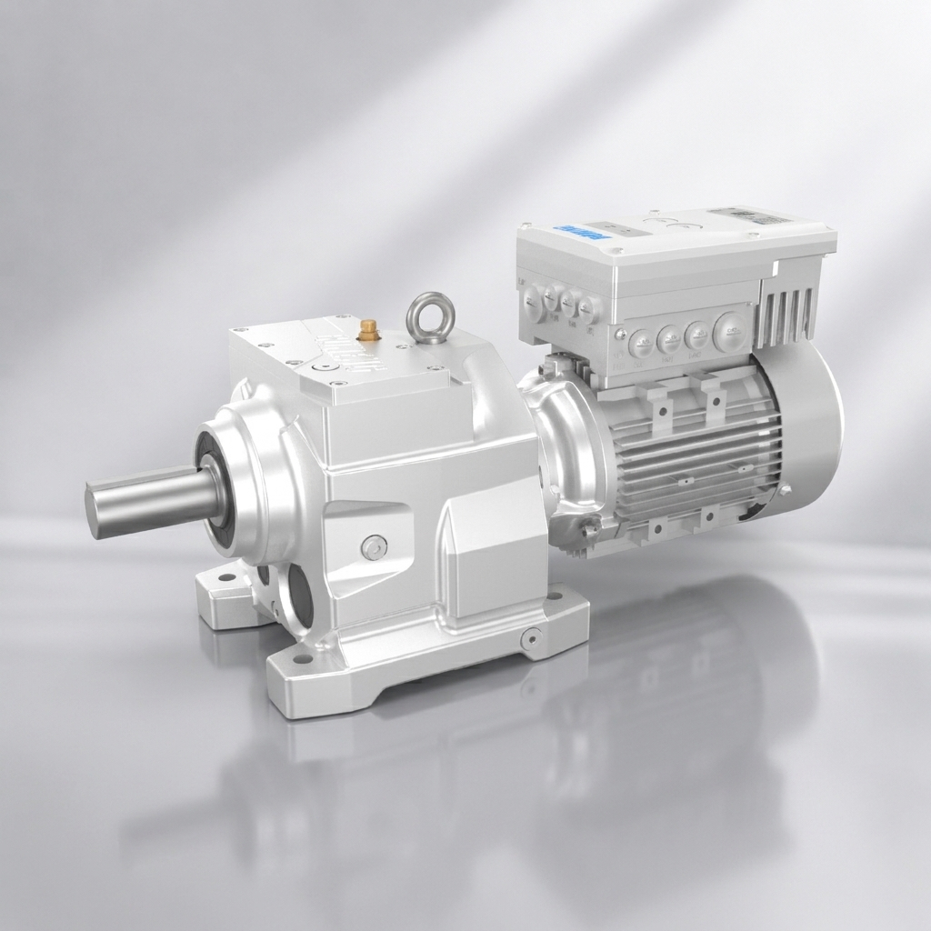 C Helical Gearmotor Variable Frequency Drive All-in-one