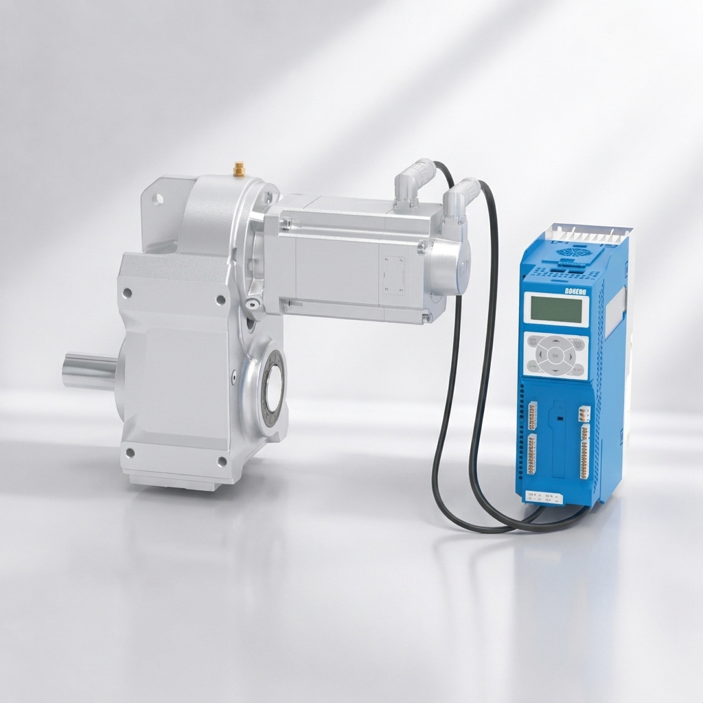 F-MX Parallel-axis Helical Servo Gearmotor &AX Servo Drives