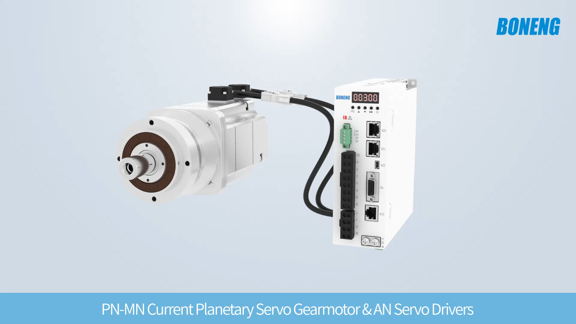 PN...MN  Planetary Current Servo Gearmotor  & AN Servo Drivers